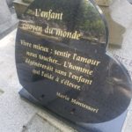 L'épitaphe du 17 septembre 2025.