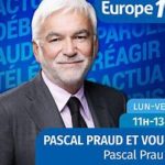 31 octobre 2023 : "Pascal Praud et vous" sur Europe 1 (de 12h30 à 13h).