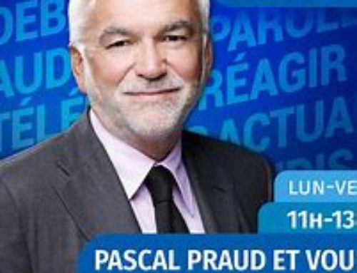 31 octobre 2023 : « Pascal Praud et vous » sur Europe 1 (de 12h30 à 13h).