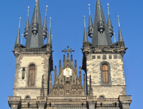 Prague, église Notre-Dame-du-Týn (Chrám Panny Marie před Týnem).