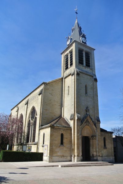 CPA SAINT JOUIN DE MARNES, ANCIENNE Eglise Abbatiale, Facade Ouest EUR