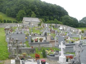 L'humble cimetière de Sainte-Marie-de-Campan
